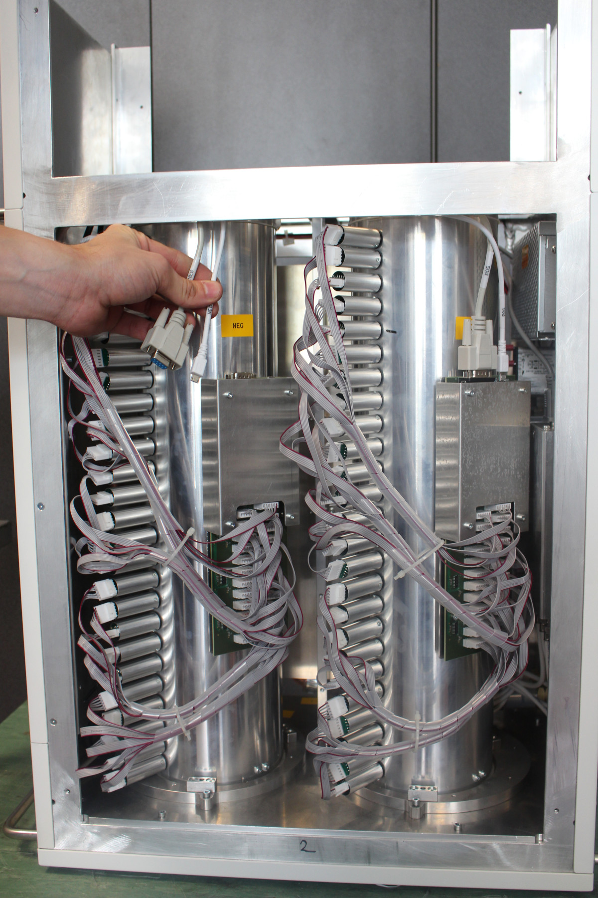 Disconnect DB9 and USB cables